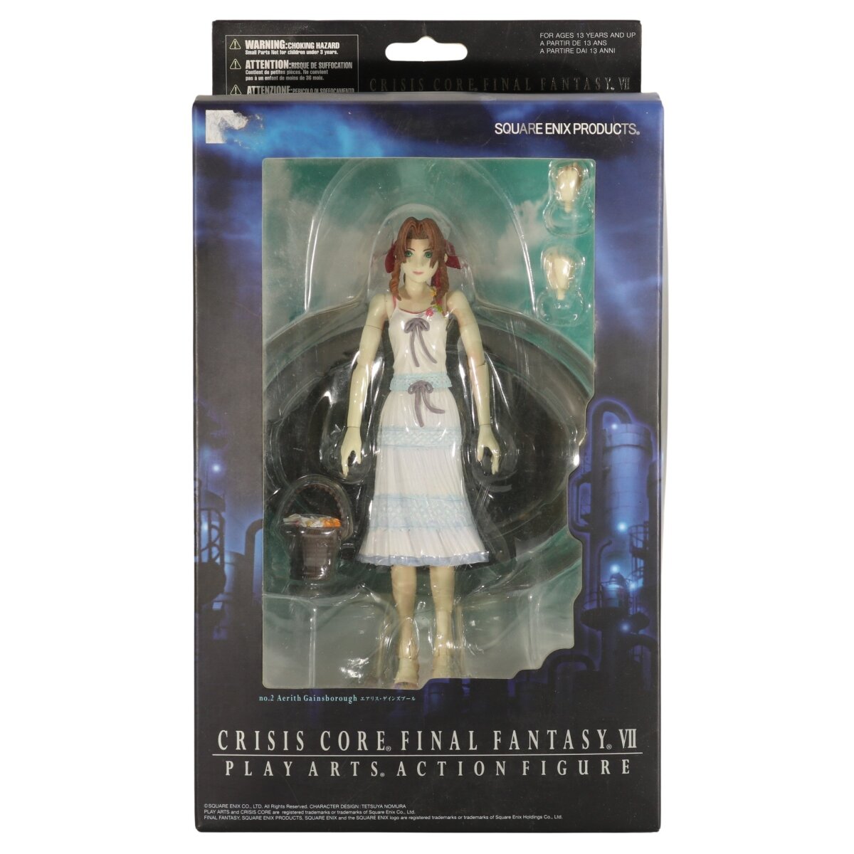 Play Arts Aerith Final Fantasy VII 7 Crisis Core Square Enix figure