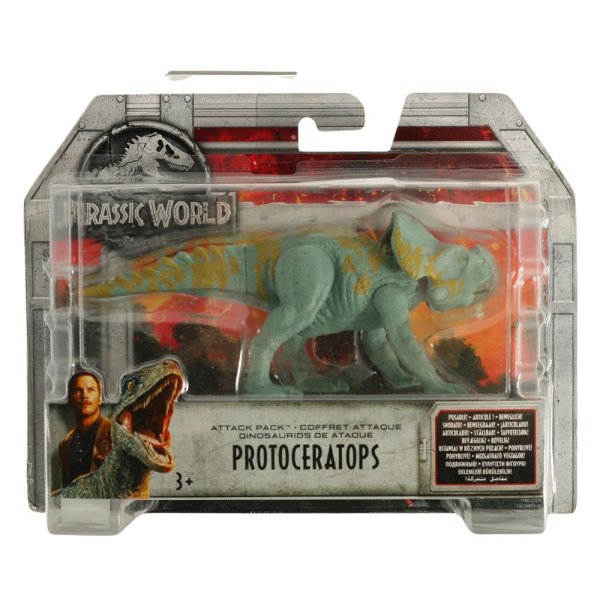 Mattel - Jurassic Park / World - Primal Attack Protoceratops - MOC