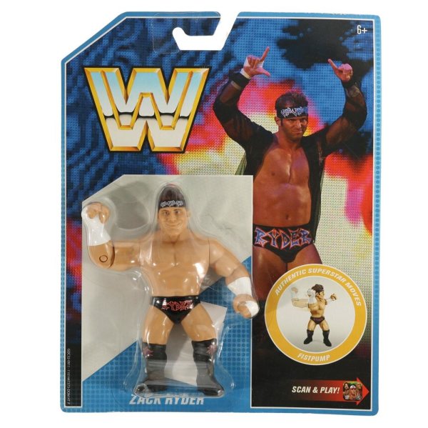 WWF / WWE Mattel Retro Series - Zack Ryder - MOC