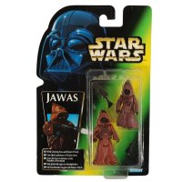 Star Wars POTF 2 3,75" - Jawas - Green Card MOC