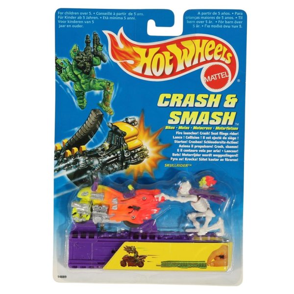 Mattel Hot Wheels Crash & Smash - Skullrider - MOC