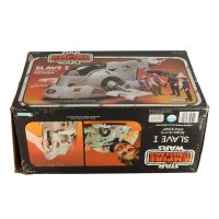 Star Wars Vintage - Slave 1 - lose / komplett mit ESB Box / MIB