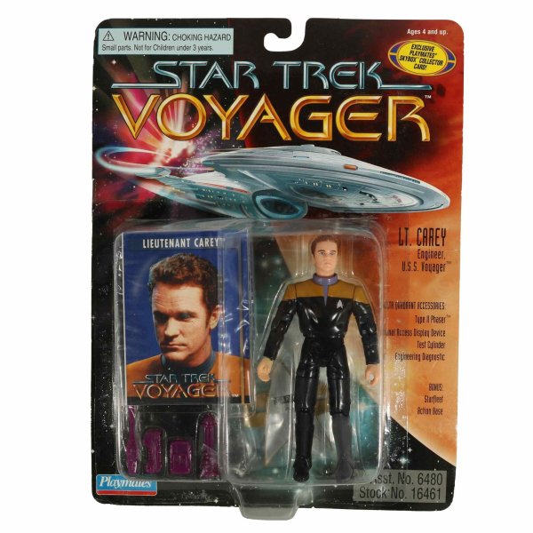 Star Trek Voyager - Playmates - Lt. Carey - MOC