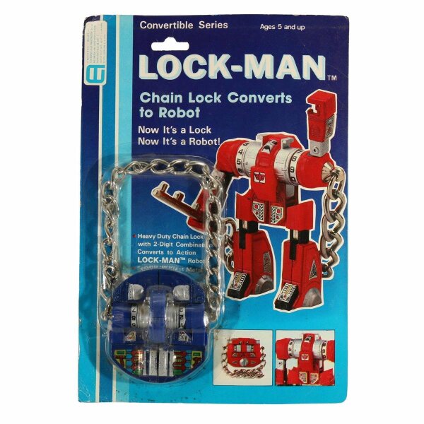 Vintage Transformer - Lock-Man (Blue) / Die Cast - MOC