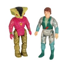 Tyco Dino-Riders - Rattlar and Proto (2-Pack) - lose Figuren