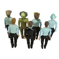 Vivid Imaginations Space Precints / Space Cops  – 7 Figures / Figuren – lose