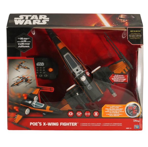 Star Wars / Disney - Poes X-Wing Fighter U-Command (Fernbedienung) - MISB