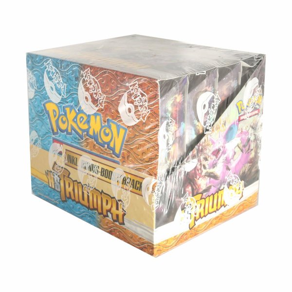 Pokemon Heartgold & Soulsilver Triumph - Themendeck / Theme Deck Display (8 Decks) - deutsch