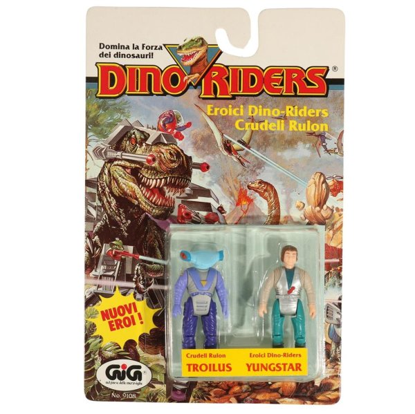 Tyco Dino-Riders - Dedeye (Troilus) & Yungstar - 2 Pack sealed / MOC