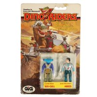 Tyco Dino-Riders - Six Gill & Aries - 2 Pack sealed /...