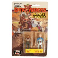 Tyco Dino-Riders - Fire & Mind-Zei - 2 Pack sealed / MOC