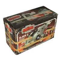 Star Wars Vintage - Slave 1 - lose / komplett mit ESB Box / MIB