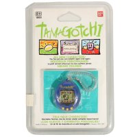 Vintage Bandai Tamagotchi (blau) 1800 - MOC / neu & ovp