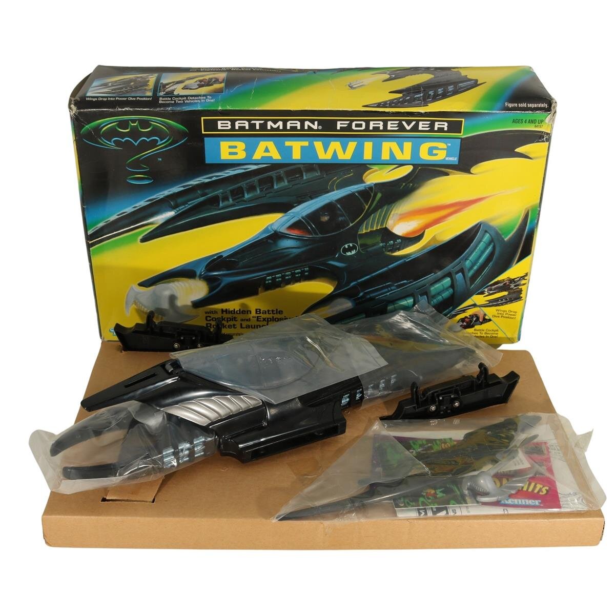 Giocattolo Batman Forever Batwing Vintage 90s 1995 Batman Forever