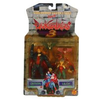 Toybiz Darkstalkers - Demitri & Lilith- MOC