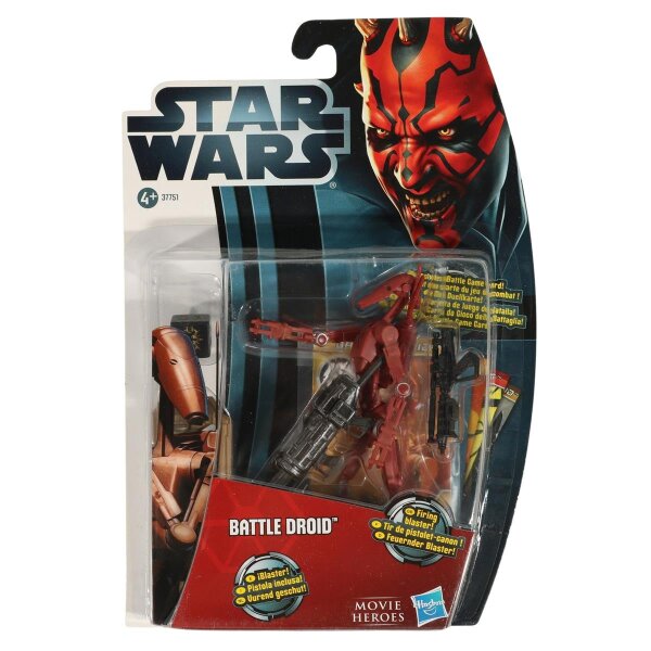 Star Wars The Clone Wars 3,75″ – Battle Droid MH04 Movie Heroes – MOC