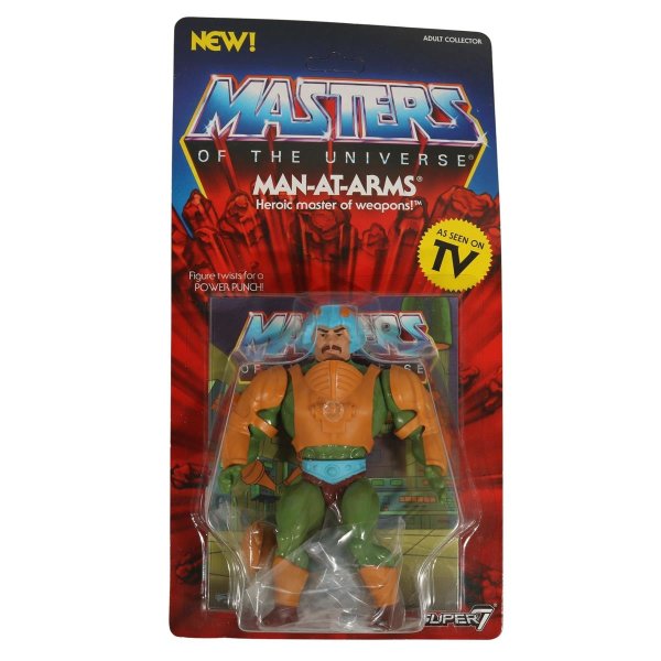 Super 7 - MotU Vintage Collection - Man-At-Arms - MOC