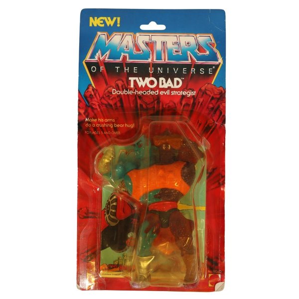 Vintage MotU / Masters of the Universe - Two Bad (Round Back) - "New Logo" MOC