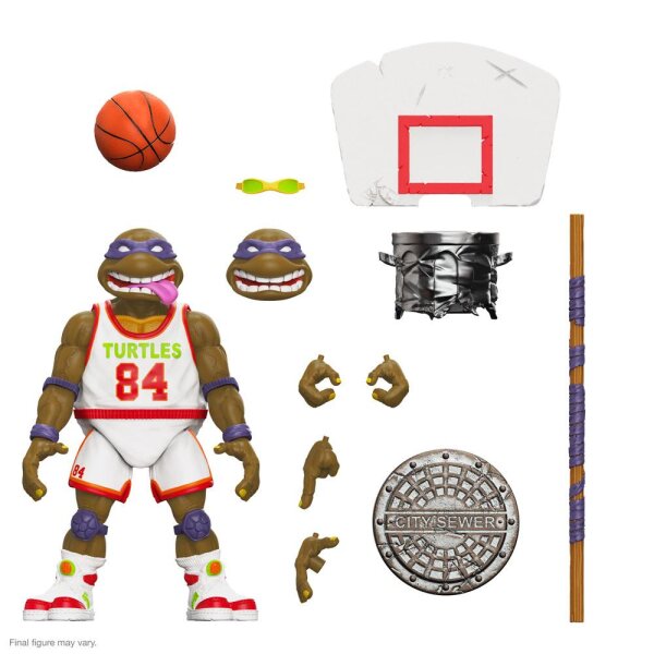 Super 7 - Teenage Mutant Ninja Turtles / TMNT - Slam Dunkin' Don