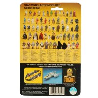 Star Wars Vintage - ROTJ 65 Cardback (Lando Calrissian Skiff Guard) - lose