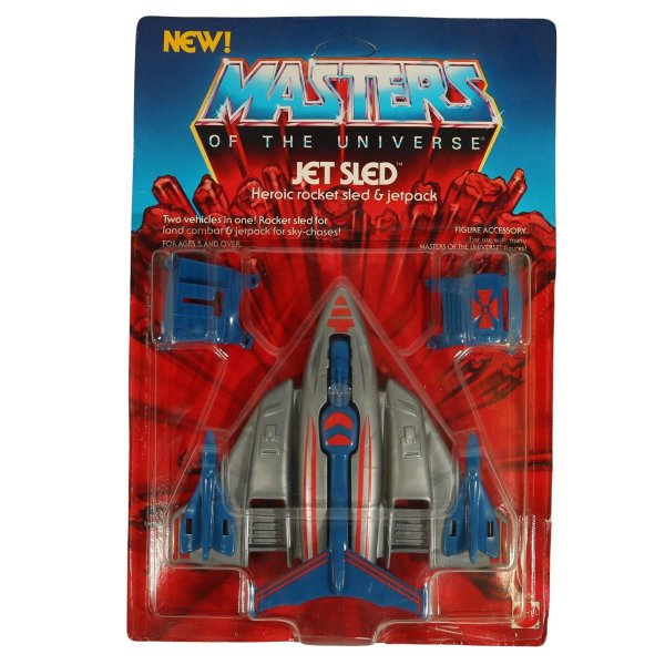 Vintage MotU / Masters of the Universe - Jet Sled - New Logo MOC