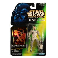 Star Wars POTF 2 3,75" - Hoth Rebel Trooper - Green...