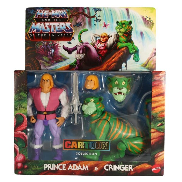 Mattel - Masters of the Universe MotU Origins - Cartoon: Prince Adam & Cringer - MISB