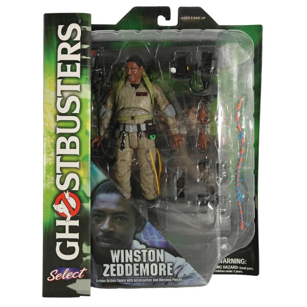 Winston Zeddemore - Ghostbusters - Diamond Select - MOC