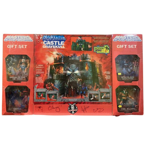 MotU 200X - Castle Grayskull Gift Set - MISB / signed Four Horsemen