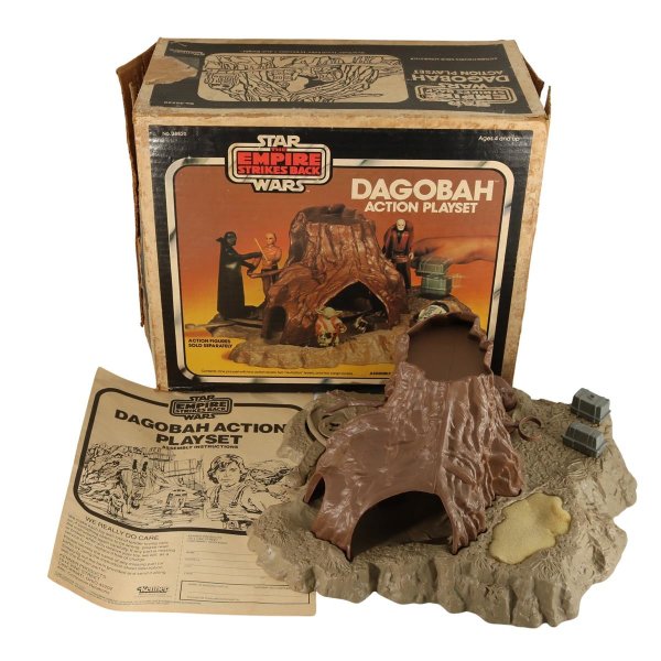 Star Wars Vintage – Dagobah Playset – lose / mit Box / MIB