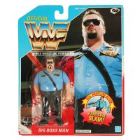 WWF Hasbro – Big Boss Man (Series 1) Blue Card...