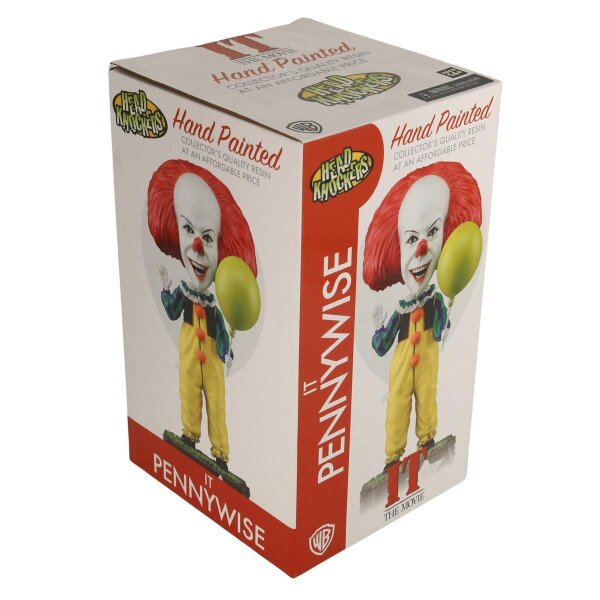 IT / ES (1990) Pennywise Bobble Head / Head Knockers - MIB - NECA - B-WARE