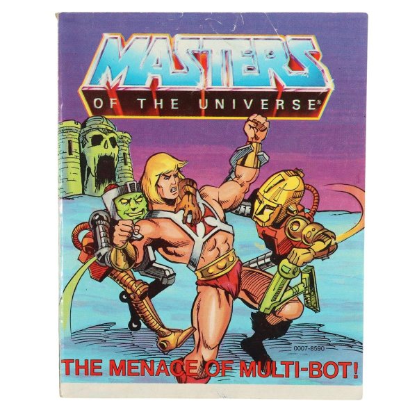 Vintage MotU / Masters of the Universe - The Menace of Multi-Bot – Mini Comic