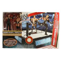 Mattel WWF / WWE  - Wrestlemania Superstar Ring...