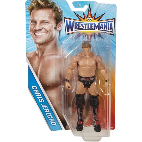 Chris Jericho - MOC - WWE / WWF Wrestelmania - Mattel