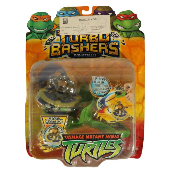 Turbo Bashers Donatello - MOC - TMNT 2004 Product Sample - Teenage Mutant Ninja Turtles