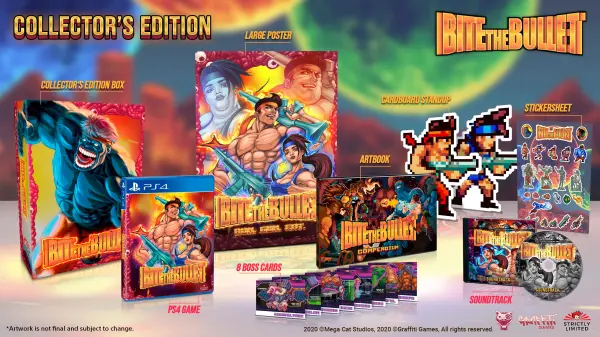 Bite The Bullet - Collectors Edition - Strictly Limited Neu / Sealed - Playstation 4