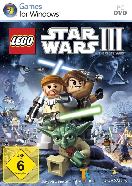 Lego Star Wars III: The Clone Wars  -  Neu / Sealed - PC