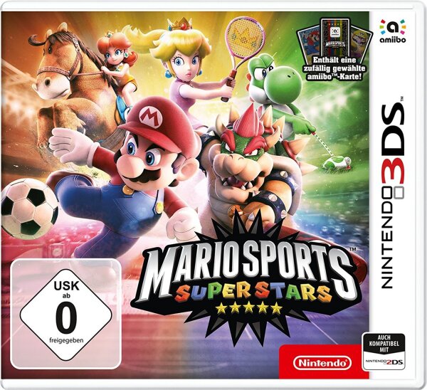 Mario Sports Superstars + amiibo-Karte -  Neu / Sealed - Nintendo 3DS