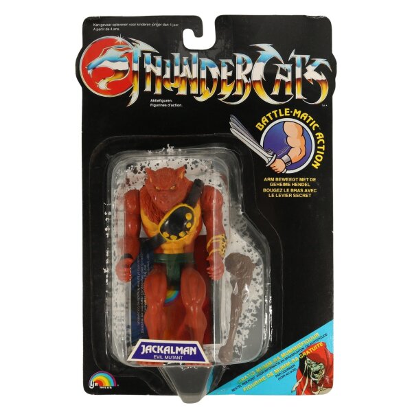 Jackalman  - Euro MOC - Vintage LJN Thundercats