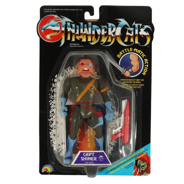 Capt. Shiner - Euro MOC - Vintage LJN Thundercats
