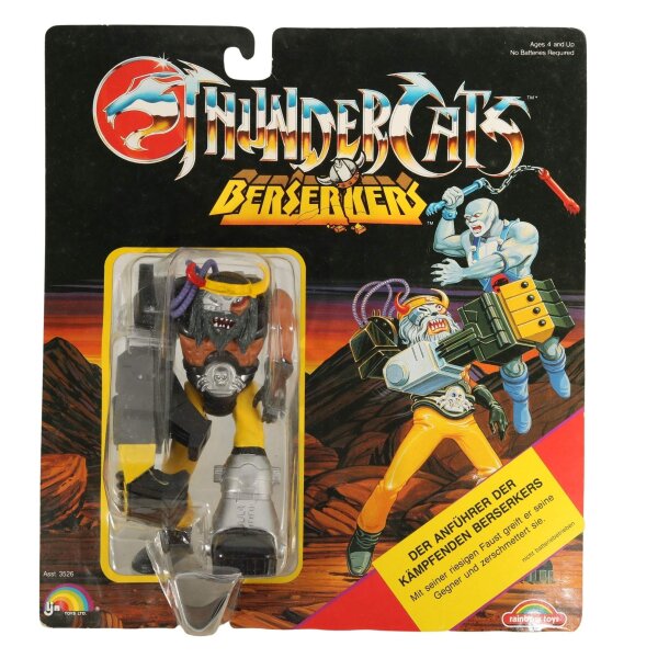 Berserks Hammerhand - Euro MOC - Vintage LJN Thundercats