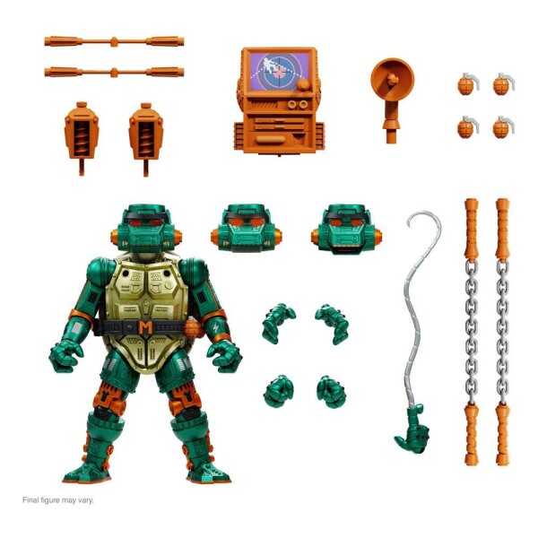 Warrior Metalhead Michelangelo - TMNT / Teenage Mutant Ninja Turtles - Super 7 - MISB