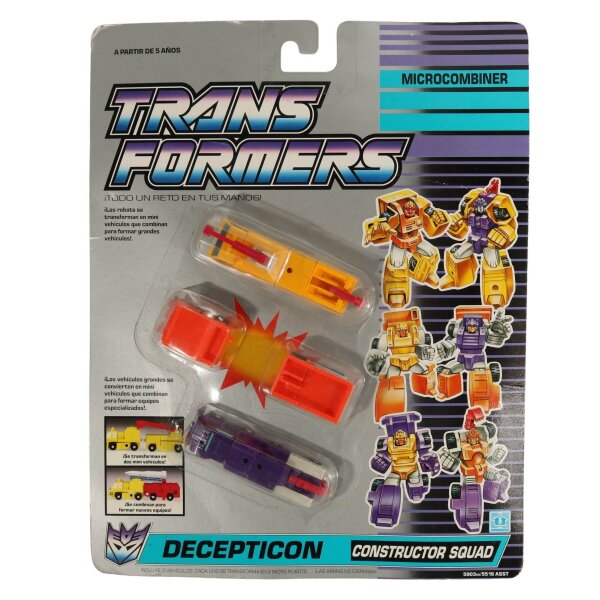 Decepticon Constructer Squad - MOC - Transformers G1