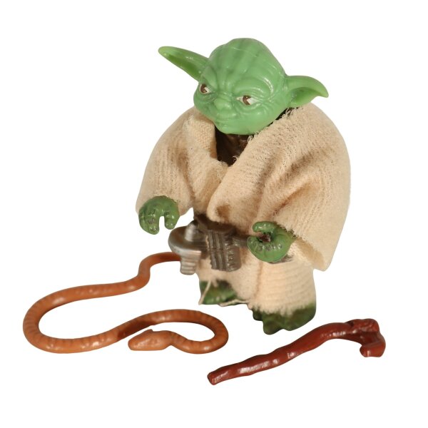 Yoda (Apple Head / brown Snake) H.K. COO - lose / komplett - Star Wars Vintage