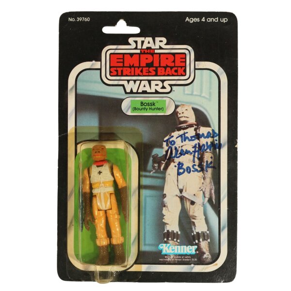 Bossk - MOC ESB 32 Back (signiert) - Star Wars Vintage