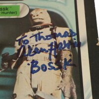 Bossk - MOC ESB 32 Back (signiert) - Star Wars Vintage
