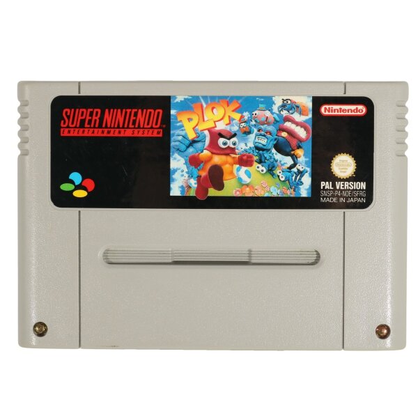 Plok - Modul - gebraucht / sehr gut - Super Nintendo / SNES