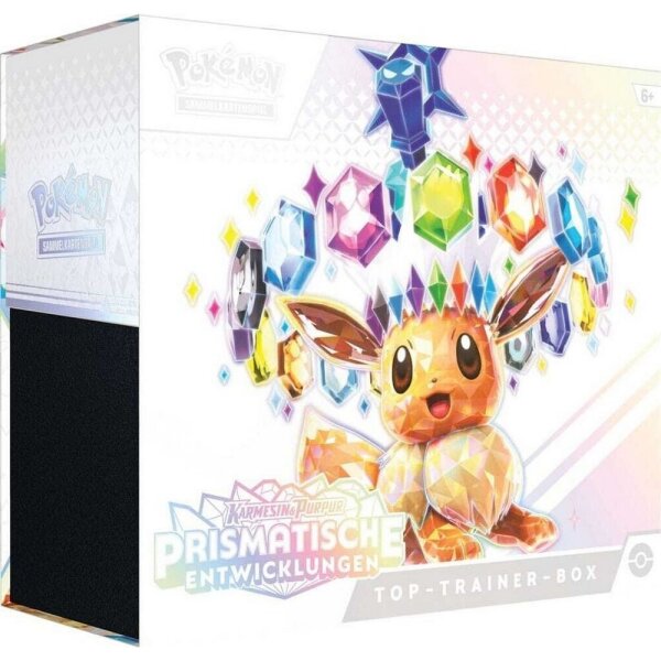 Pokemon TCG - Prismatische Entwicklungen- Top Trainer Box - deutsch - neu / sealed