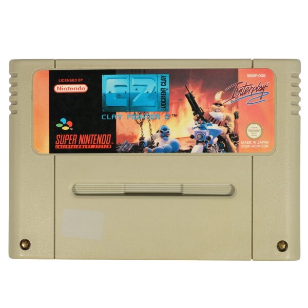 Clay fighter 2 - Modul - gebraucht / gut - Super Nintendo / SNES
